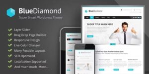 Blue Diamond - Responsive Corporate WP Theme