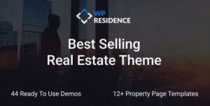 Residence Real Estate WordPress Theme