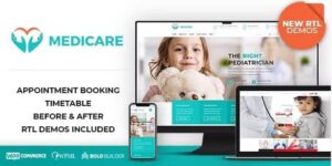Medicare - Doctor, Medical & Healthcare WordPress Theme