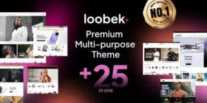 Loobek - Elementor Multipurpose WooCommerce Theme