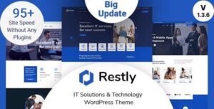 Restly - IT Solutions & Technology WordPress Theme