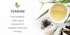 Verdure - Organic Tea Shop WordPress Theme