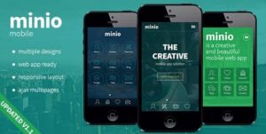 minio - HTML Mobile Template