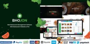 Bhojon - Best Restaurant Management Software with Restaurant Website