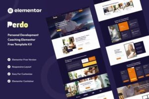 Perdo - Personal Development Coaching Elementor Template Kit
