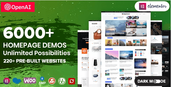 Soledad – Multipurpose, Newspaper, Blog & WooCommerce WordPress Theme
