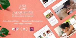 Jacqueline | Spa & Massage Salon Beauty Theme