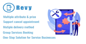Revy - WordPress booking system for repair service industries