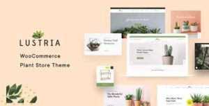Lustria - MultiPurpose Plant Store WordPress Theme