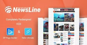 Newsline - Responsive Magazine Joomla Template