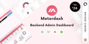 Metordash - Laravel, Codeigniter, NodeJS & HTML Admin Template & Seed Project