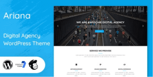 Ariana - Digital Agency WordPress Theme