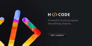 H-Code Responsive & Multipurpose WordPress Theme
