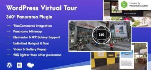 WordPress Virtual Tour 360 Panorama Plugin