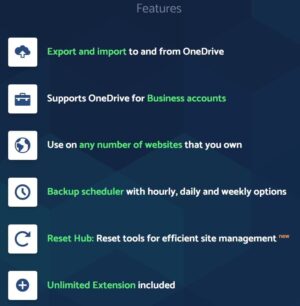 All-in-One WP Migration OneDrive Extension