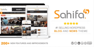 Sahifa - Responsive WordPress News / Magazine / Blog Theme