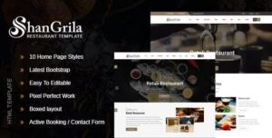 ShanGrila - Food & Resturant HTML Template