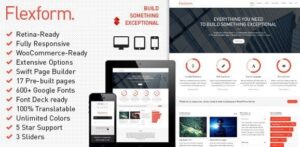 Flexform - Retina Responsive Multi-Purpose Theme