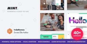 Mint - Creative Multi-Purpose WordPress Theme