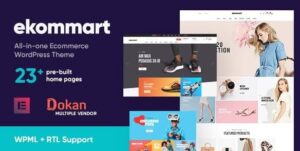 ekommart - All-in-one eCommerce WordPress Theme