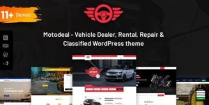 Motodeal - Car Dealer & Classified WordPress Theme