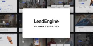 LeadEngine - Multi-Purpose WordPress Theme with Page Builder