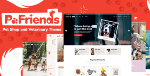 PawFriends - Pet Shop and Veterinary WordPress Theme