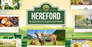 Hereford - Agriculture and Organic Food WordPress Theme