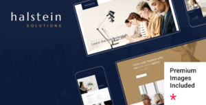 Halstein - Business Consulting WordPress Theme