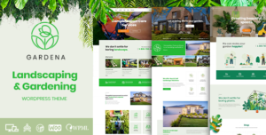 Gardena - Landscaping & Gardening WordPress Theme