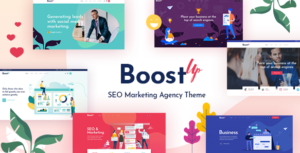 BoostUp - SEO Marketing Agency WordPress Theme