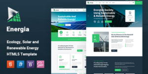 Energia - Renewable Energy HTML5 Template