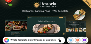 Restoria - Restaurant HTML Template