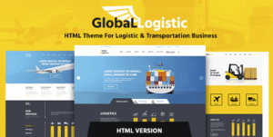 Global Logistics - Transportation HTML Template