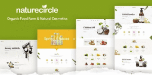 Naturecircle - Organic Food & Beauty Shop HTML Template