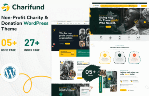 ChariFund - Charity & Donation Foundation WordPress Theme Multipurpose