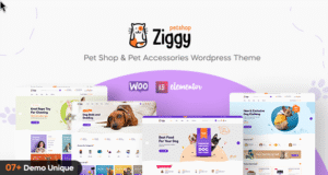 Ziggy - Pet Shop WordPress Theme